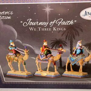 Jim Shore Heartwood Creek Three Kings Masterpiece Limited Edition Statue NEW